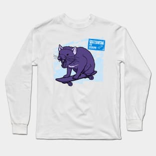 Tasmanian Devil - Skateboarding for everyone Long Sleeve T-Shirt